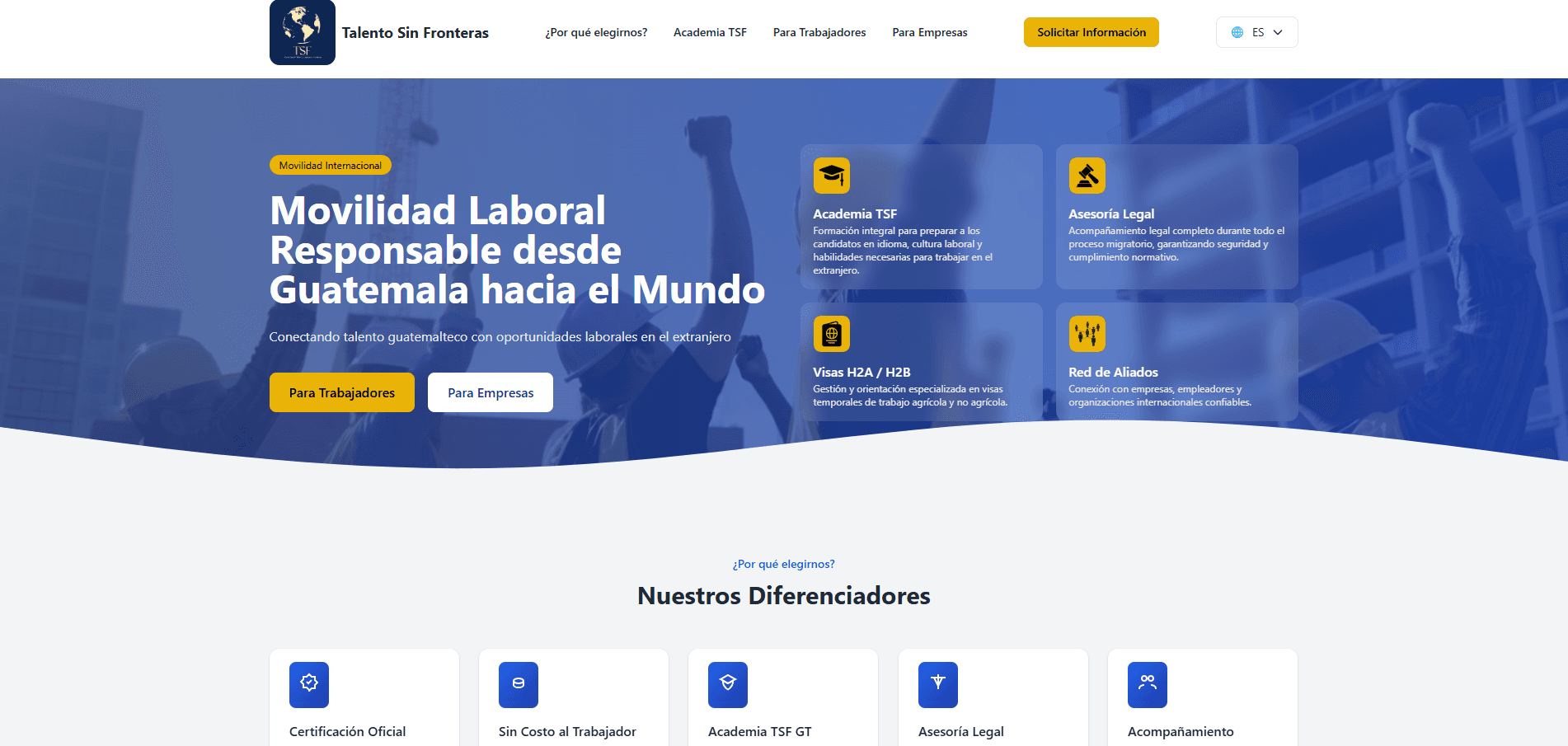 Plataforma Corporativa Multilenguaje